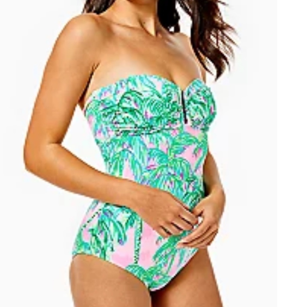 Lilly Pulitzer one piece Swimsuit/Bathing suit in Suite Views Print Size 4.